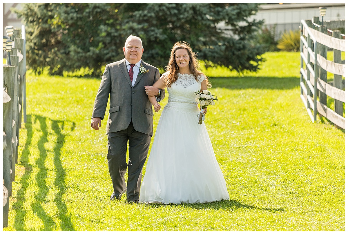 Jenna & Brandon’s Wedding At Old Hickory Farm, Weedsport, NY