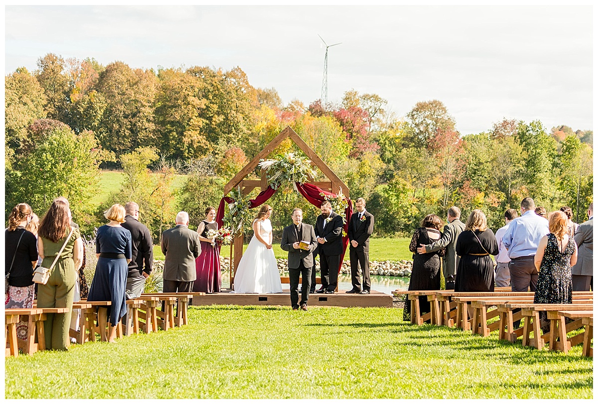 Jenna & Brandon’s Wedding At Old Hickory Farm, Weedsport, NY