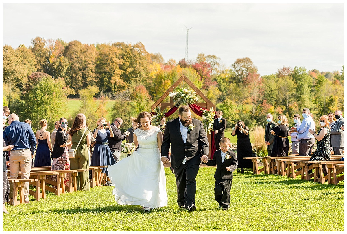 Jenna & Brandon’s Wedding At Old Hickory Farm, Weedsport, NY