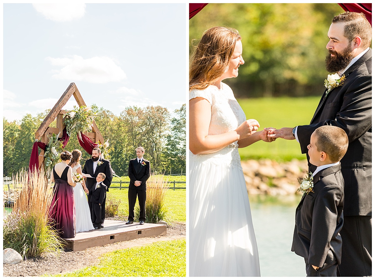 Jenna & Brandon’s Wedding At Old Hickory Farm, Weedsport, NY